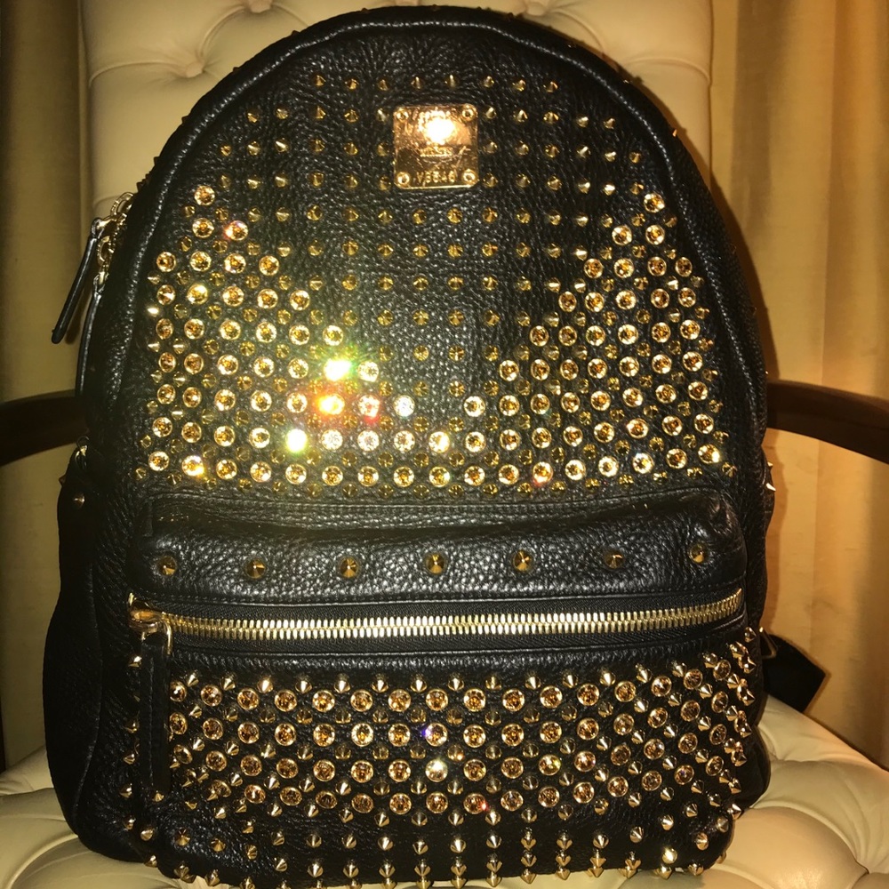 Limited Edition MCM Swarovski Collab BackPack